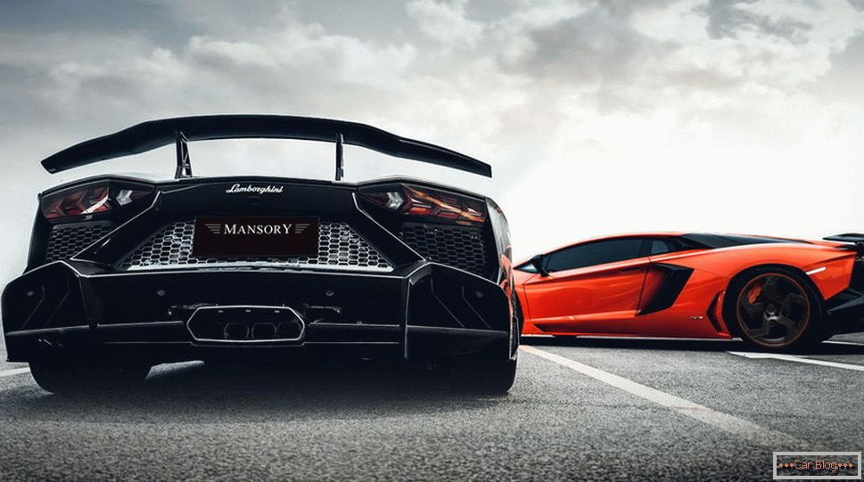 Lamborghini Aventador Mansory súťaž