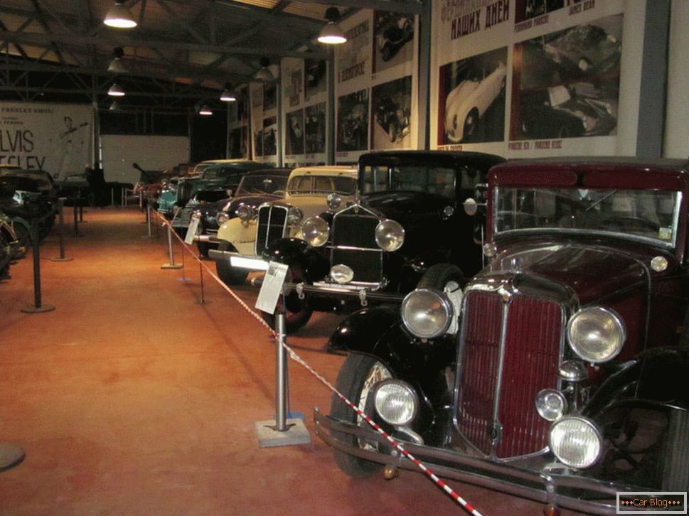 Múzeum retro automobilov v Zelenogorsku