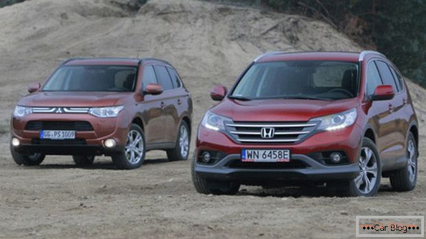 Mitsubishi Outlander a Honda CR-V - autá, ktoré sa môžu pochváliť značnou popularitou medzi SUV
