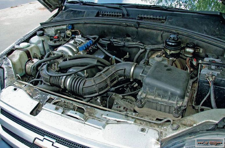 Kapacita motora Chevrolet Niva