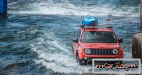 Jeep Renegade sa zúčastňuje raftingu 2