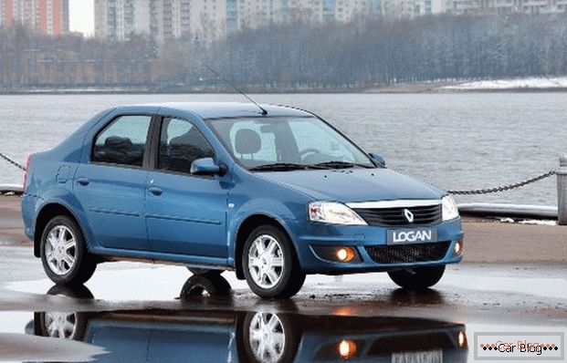Populárny v Rusku Renault Logan