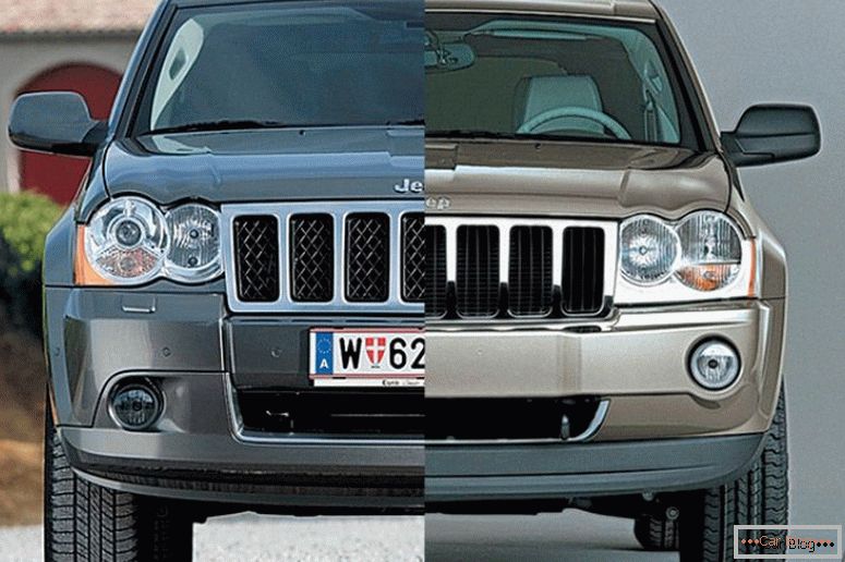 Foto restyling Jeep Grand Cherokee 2008