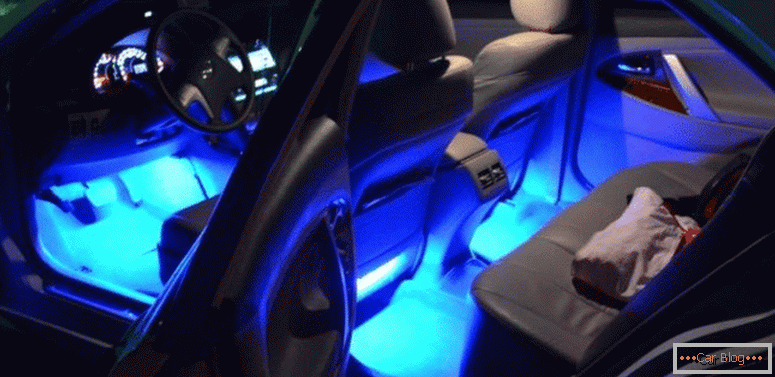ako urobiť svetlá v aute vlastnými rukami