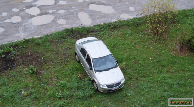 aké je trest za parkovanie na trávniku