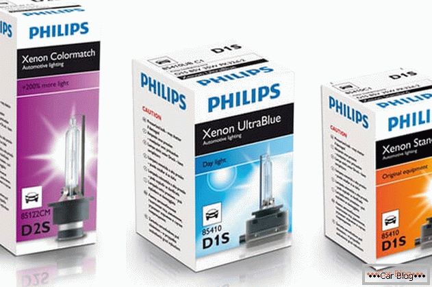 Lampy na automobily značky Philips