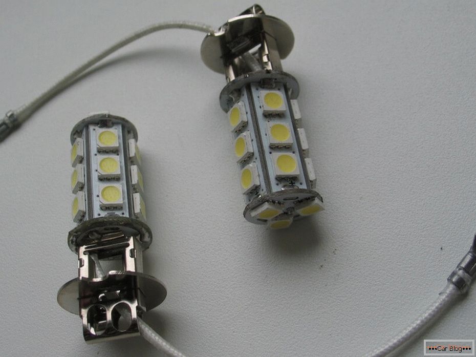 LED žiarovky v DRL