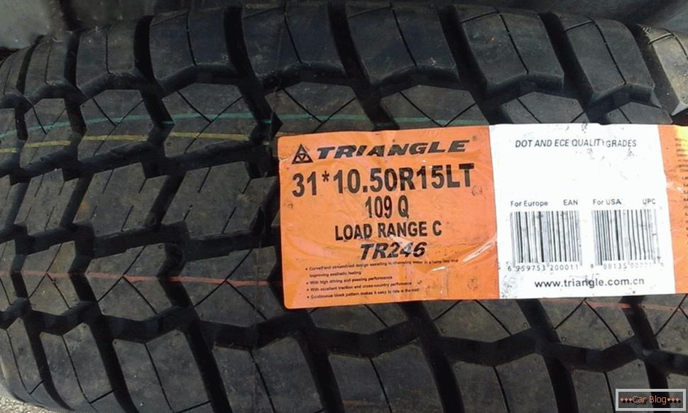 Čínske trojuholníkové pneumatiky