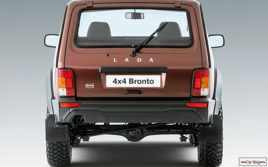Niva Bronto 4x4 - niečo nové (oficiálne fotografie)