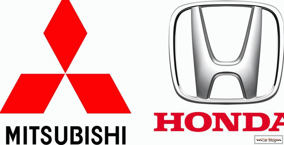 Mitsubishi a Honda