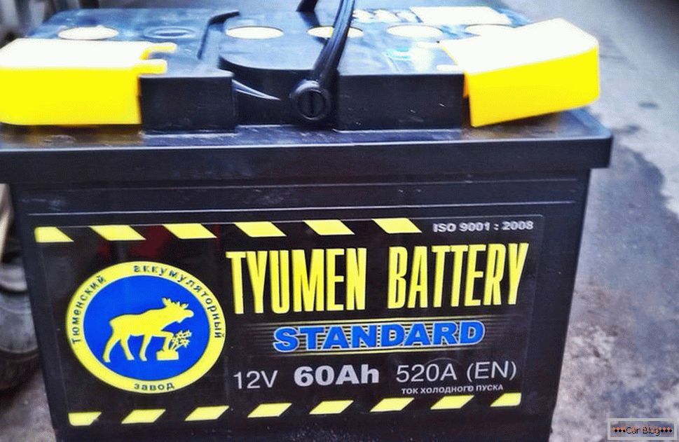 Tyumenová batéria Standard