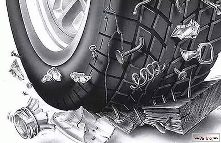 ako opraviť bezdušové pneumatiky to urobte sami