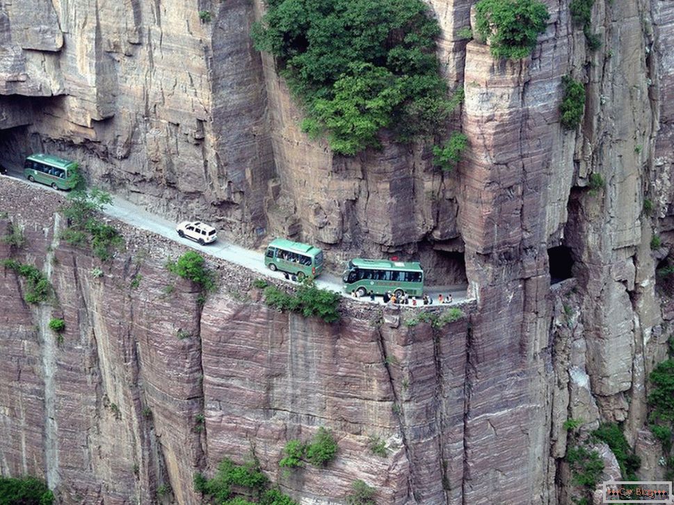 Guoliang tunel v Číne