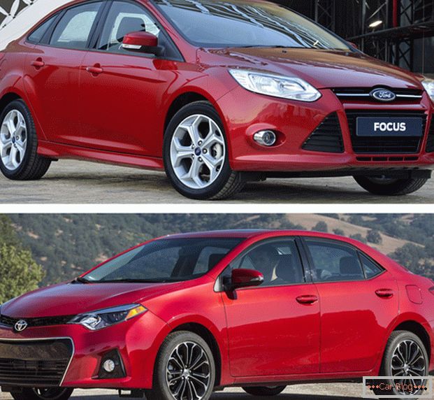 Ford Focus a Toyota Corolla - autá pre budúcich ľudí
