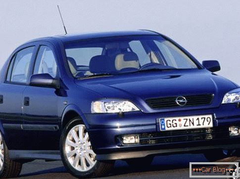Špecifikácie Opel Astra