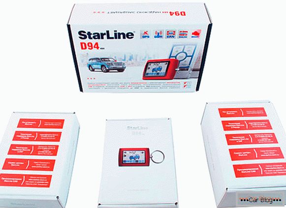 Vedúci autoalarm StarLineD94 GSM / GPS