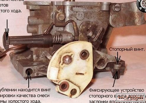Opraviť karburátor VAZ 21083 Solex