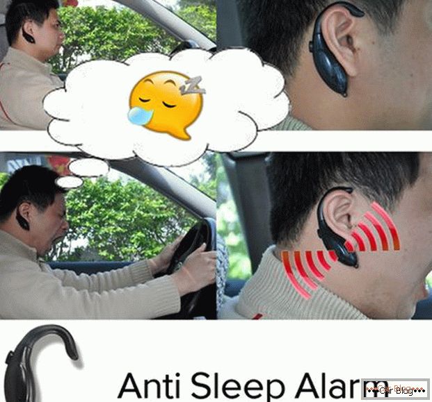 Zariadenie, ktoré neumožňuje vodičovi zaspať na volante