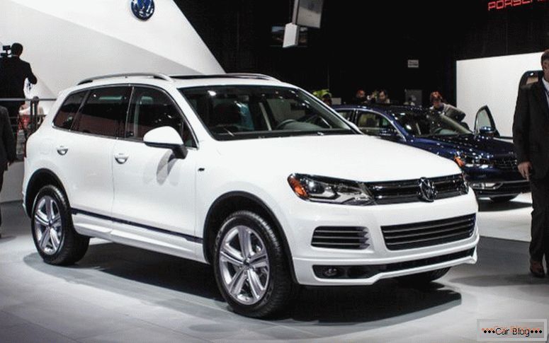Nový Volkswagen Touareg 2015 года